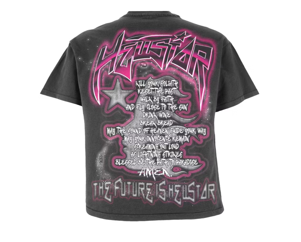 Hellstar The Future T-Shirt Black/Pink