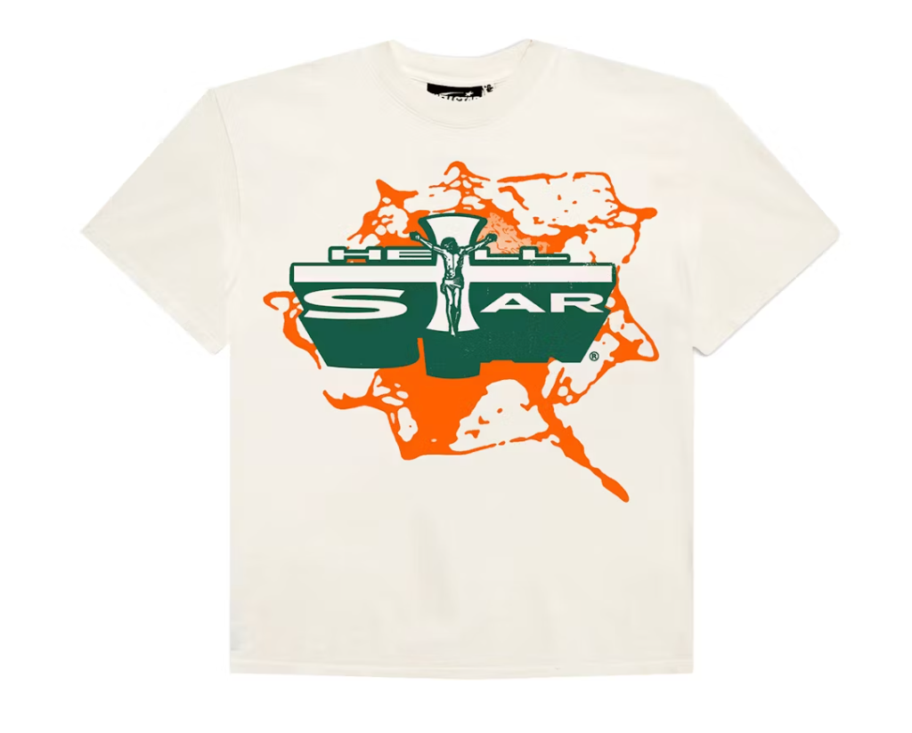 Hellstar Jesus T-Shirt White