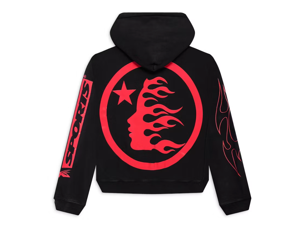 Hellstar Sports Future Flame Hoodie Black