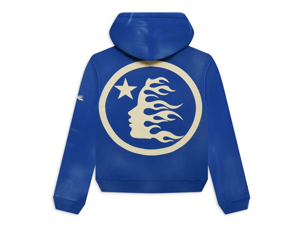 Hellstar No Guts No Glory! Hoodie Hoodie Blue