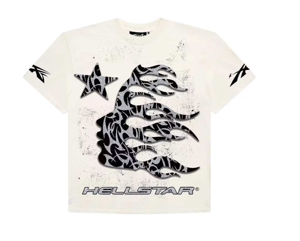 Hellstar Glitter P2P T-shirt Black