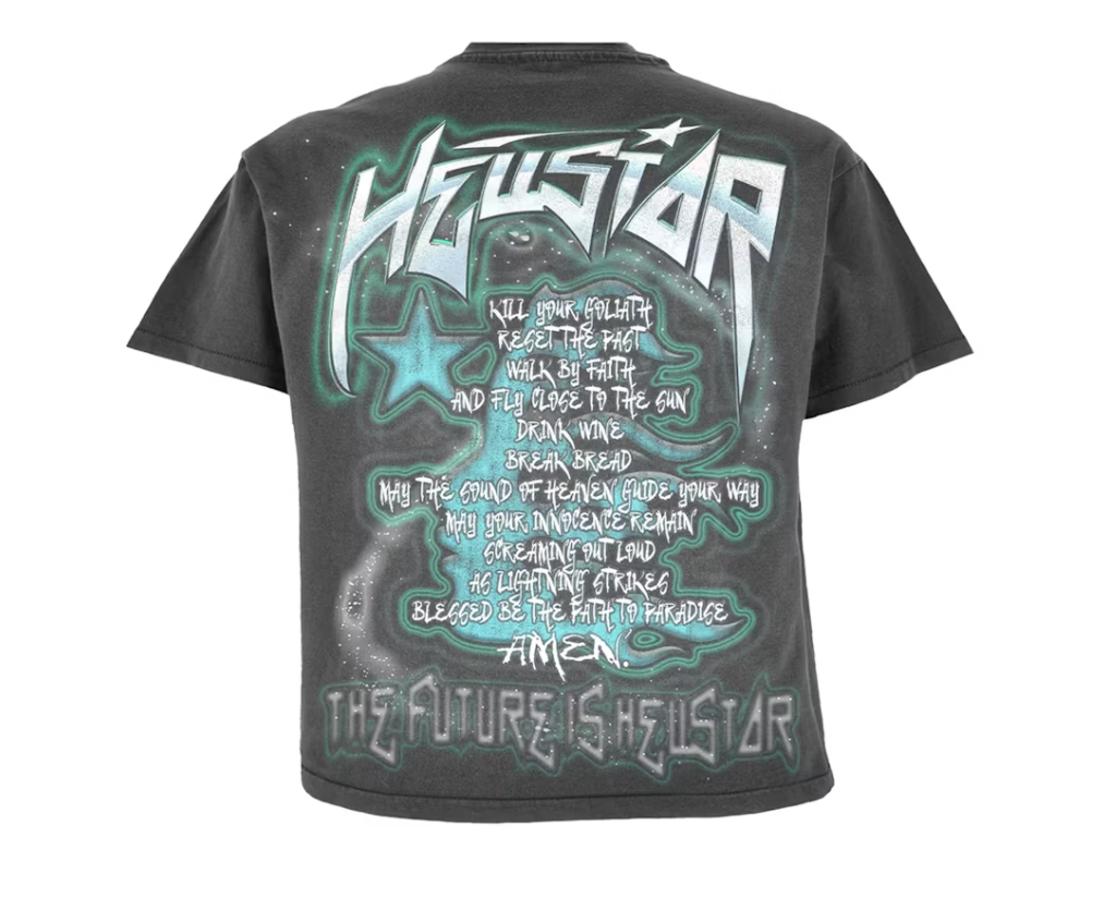 Hellstar The Future T-Shirt Black/Blue