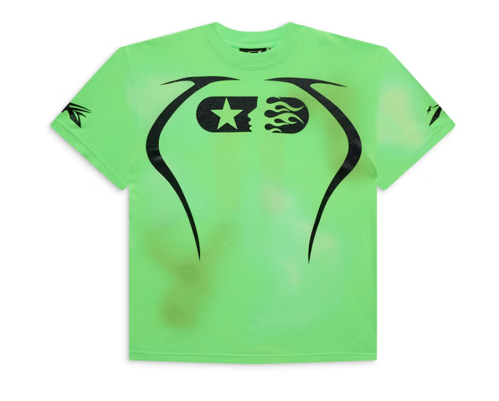 Hellstar Warm Up T-shirt Neon Green