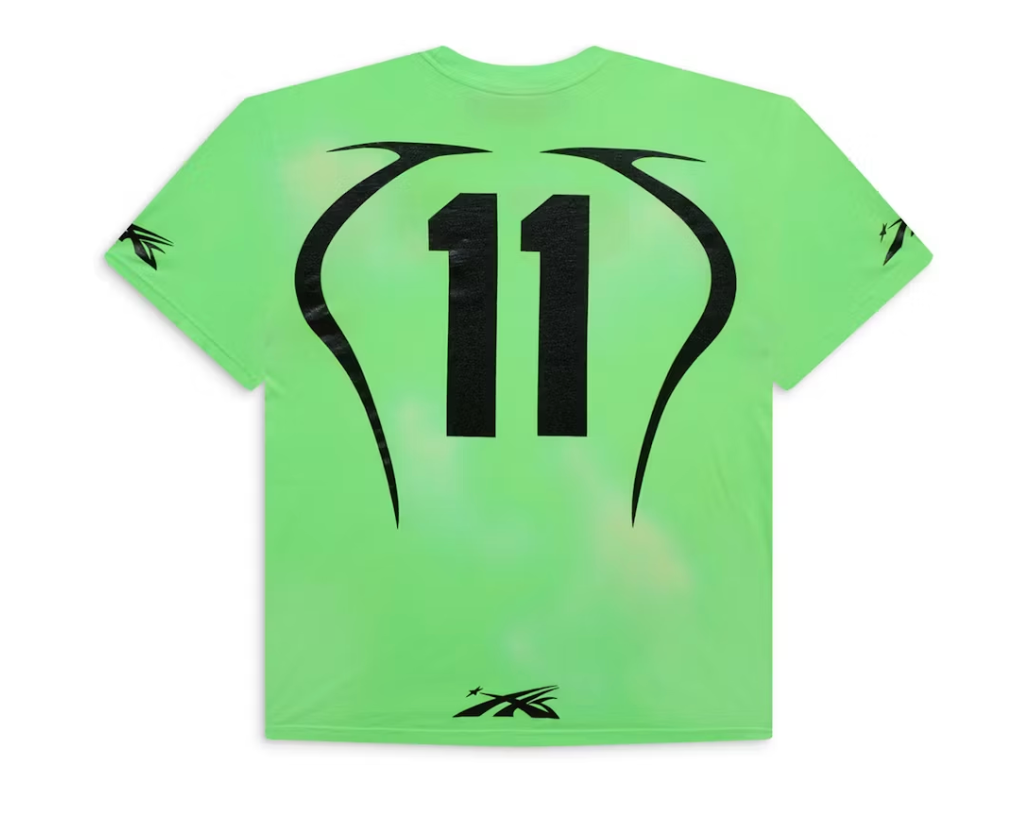 Hellstar Warm Up T-shirt Neon Green