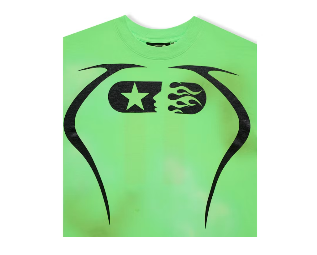 Hellstar Warm Up T-shirt Neon Green