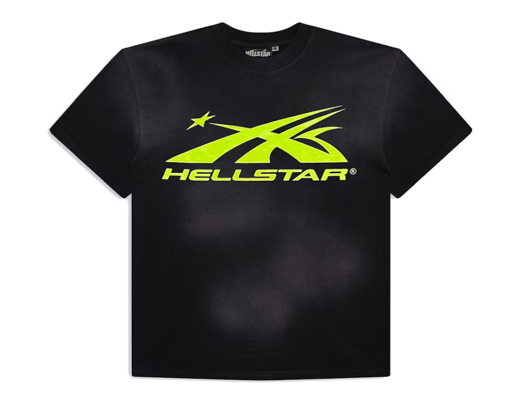Hellstar Sports Core Logo Gel T-shirt Light Green