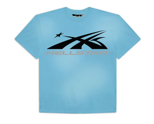 Hellstar Sports Core Logo Gel T-Shirt Blue