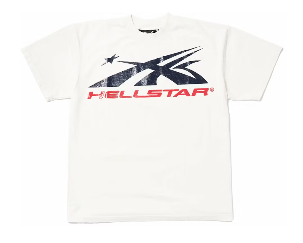 Hellstar Sport Logo Gel T-shirt White